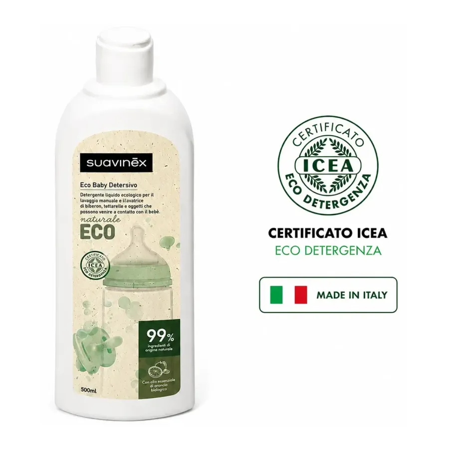 Suavinex ekologiczny płyn do mycia butelek i smoczków 500 ml