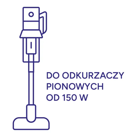 Katarek adapter do aspiratora i nowoczesnego odkurzacza pionowego
