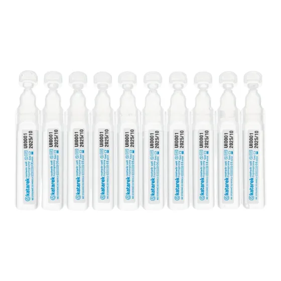Katarek Sól fizjologiczna NaCl 0,9% ampułka 5 ml 10 sztuk