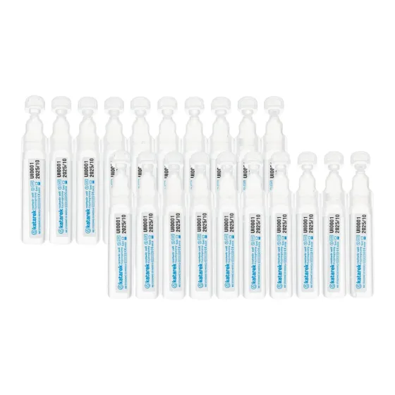 Katarek Sól fizjologiczna NaCl 0,9% ampułka 5 ml 20 sztuk