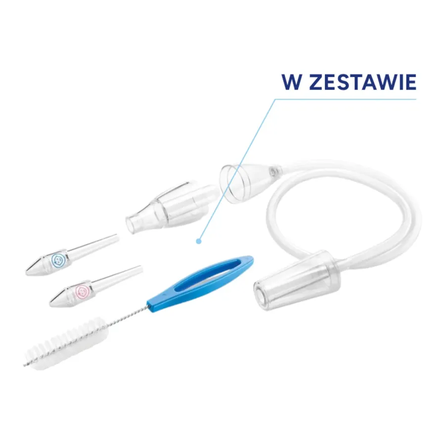 Aspirator Katarek Plus z rozkręcaną komorą i 2 końcówkami JA&TY