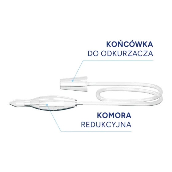 Katarek Complete Secure+ aspirator z 2 końcówkami i szczoteczką