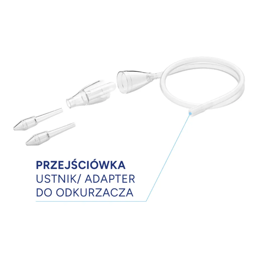 Katarek Travel 2w1 aspirator z 2 końcówkami do noska