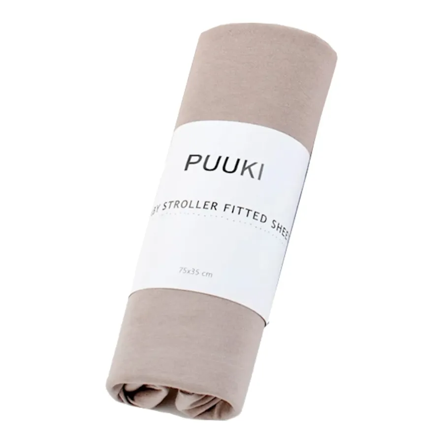 PUUKI prześcieradło do wózka z bawełny organicznej