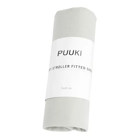 PUUKI prześcieradło do wózka z bawełny organicznej