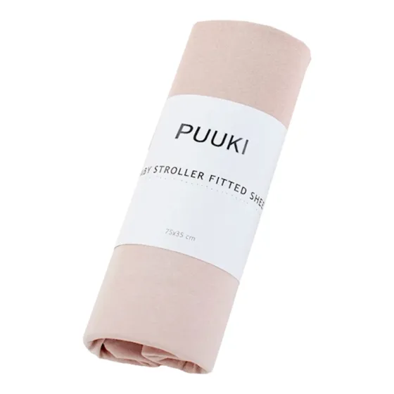 PUUKI prześcieradło do wózka z bawełny organicznej