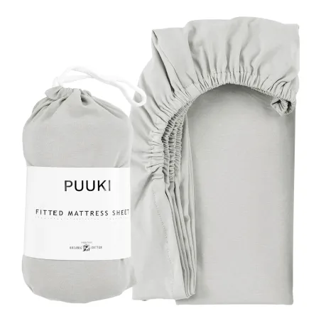 PUUKI prześcieradło do łóżeczka 60x120 z gumką