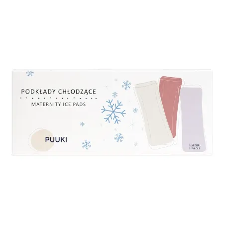 PUUKI podkłady chłodzące poporodowe 3 sztuki