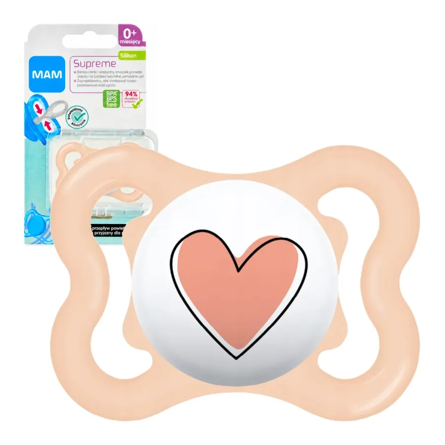 MAM Baby Supreme 0m+ smoczek ortodontyczny