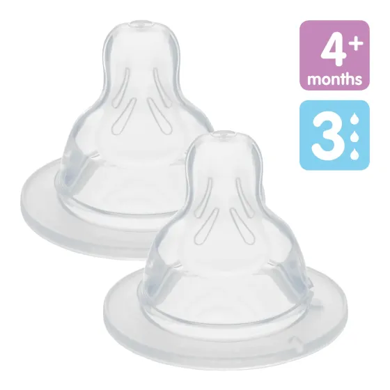 MAM Baby smoczek do butelki rozmiar 3 4m+ 2 sztuki