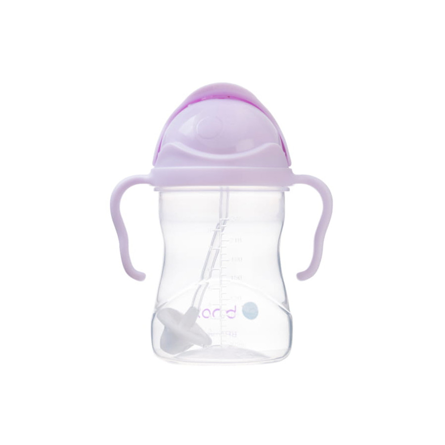 B.BOX Bidon z obciążoną słomką 240ml Gelato Boysenberry