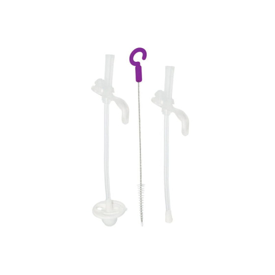 B.BOX Wymienne słomki zapasowe do bidonu z ciężarkiem