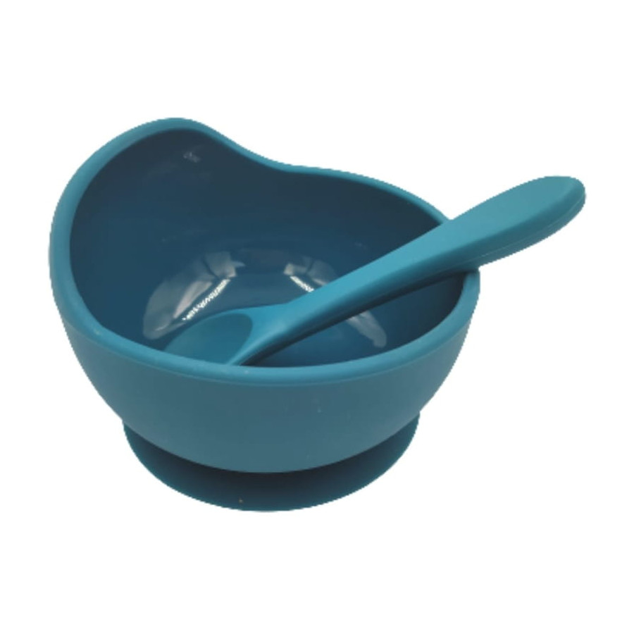 Baby in World Miseczka z przyssawką i łyżeczką