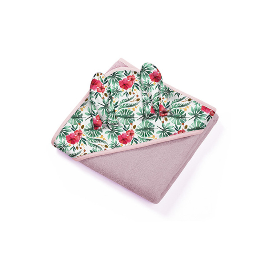 Babyono Okrycie kąpielowe ręcznik frotte 100x100cm