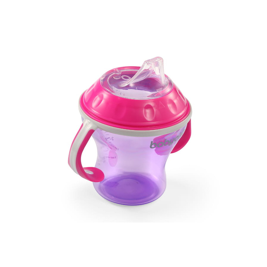 Babyono Kubek niekapek z miękkim ustnikiem 180 ml