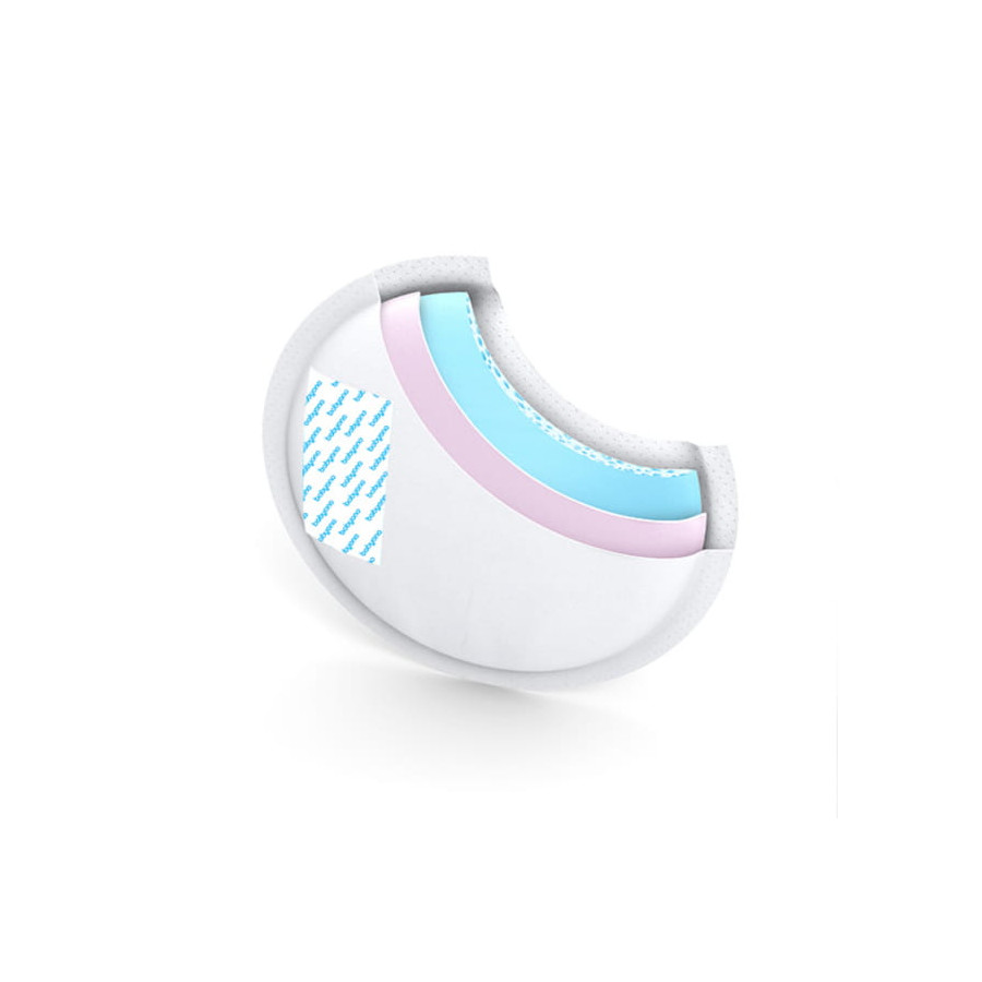 Babyono Wkładki laktacyjne krążki jednorazowe Comfort 50+20 sztuk