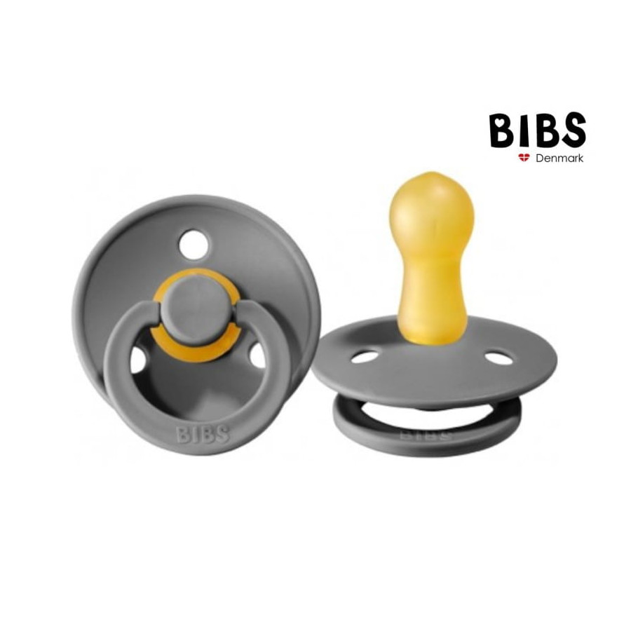 BIBS Smoczek uspokajający kauczkowy 0m+ rozmiar S