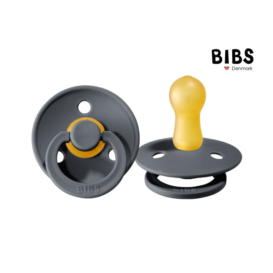 BIBS Smoczek uspokajający kauczkowy 0m+ rozmiar S
