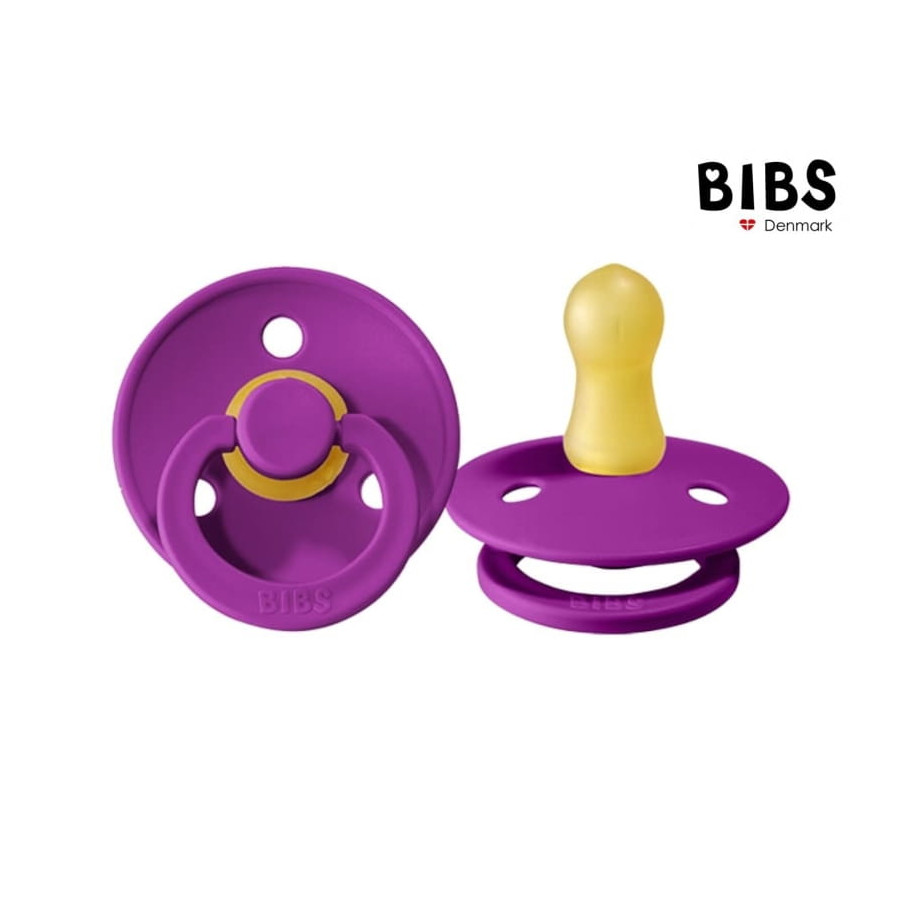 BIBS Smoczek uspokajający kauczkowy 0m+ rozmiar S