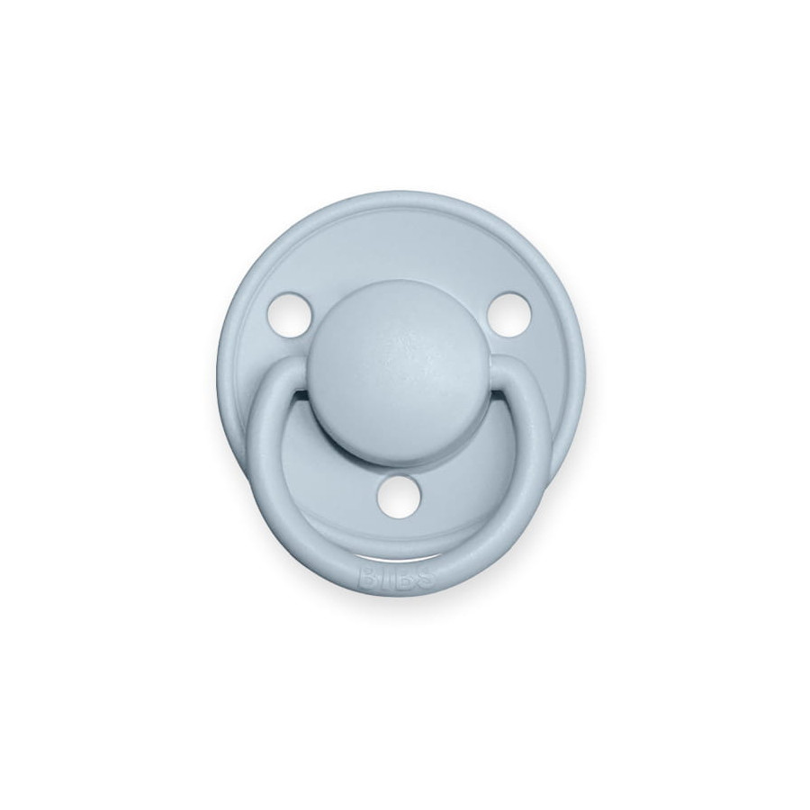Bibs Smoczek uspokajający silikonowy De Lux Baby Blue
