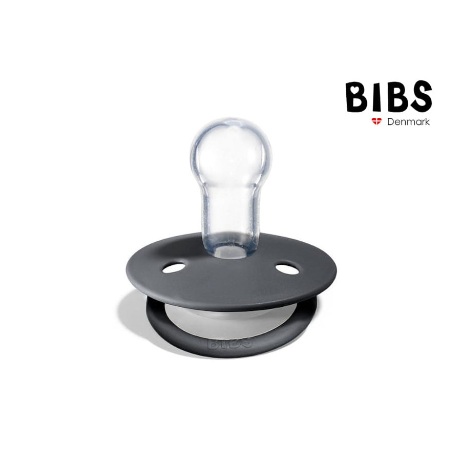 Bibs Smoczek uspokajający silikonowy De Lux Iron