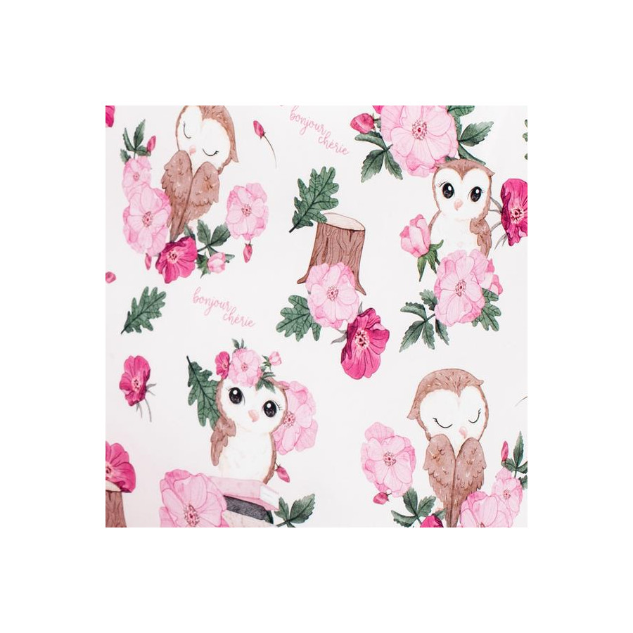 Bonjour Cherie Komplet poszewek (40/60+100/135) Sówki