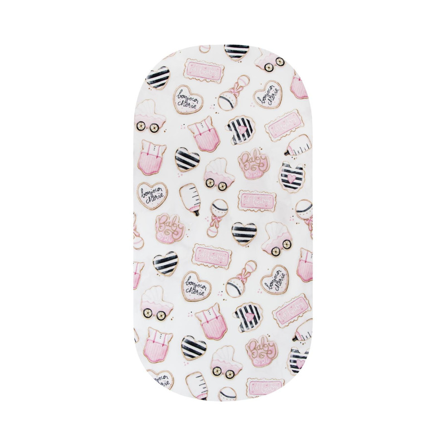 Bonjour Cherie Prześcieradło do gondoli Bambus 75x35cm Baby Shower
