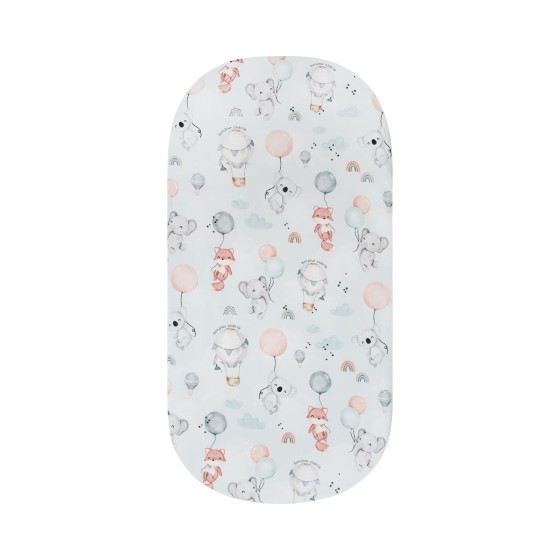 Bonjour Cherie Prześcieradło do materaca Bambus 120x60cm Balony