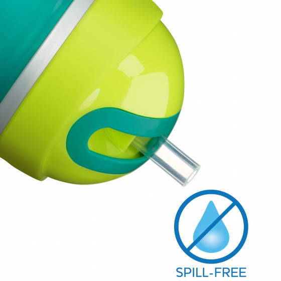 Chicco Kubek niekapek termiczny ze słomką 14 m+