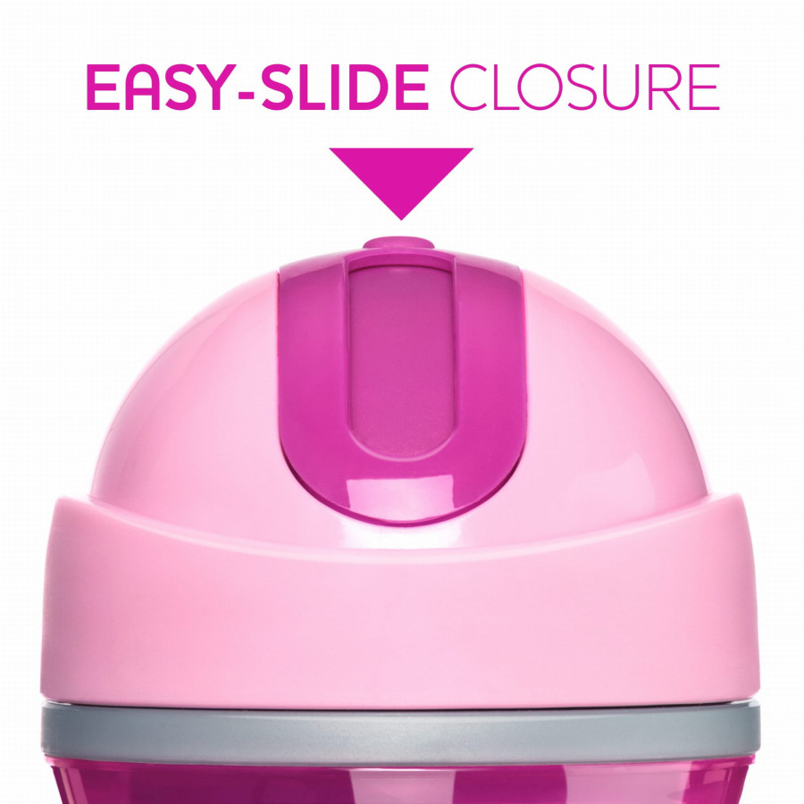 Chicco Kubek niekapek termiczny ze słomką 14 m+