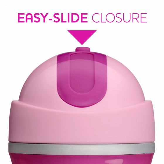 Chicco Kubek niekapek termiczny ze słomką 14 m+