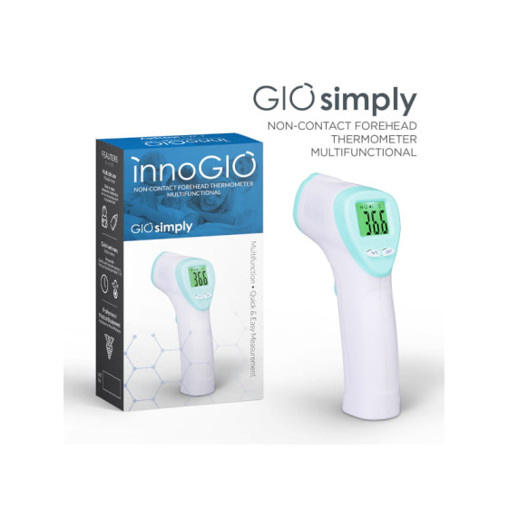 InnoGIO Bezdotykowy termometr czołowy na podczerwień GIOsimply