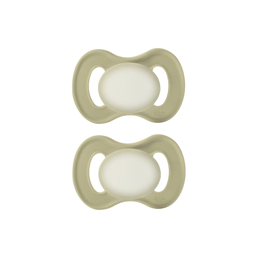 Lullaby Planet Smoczek uspokajający ortodontyczny ORTO 0-6m 2 sztuki