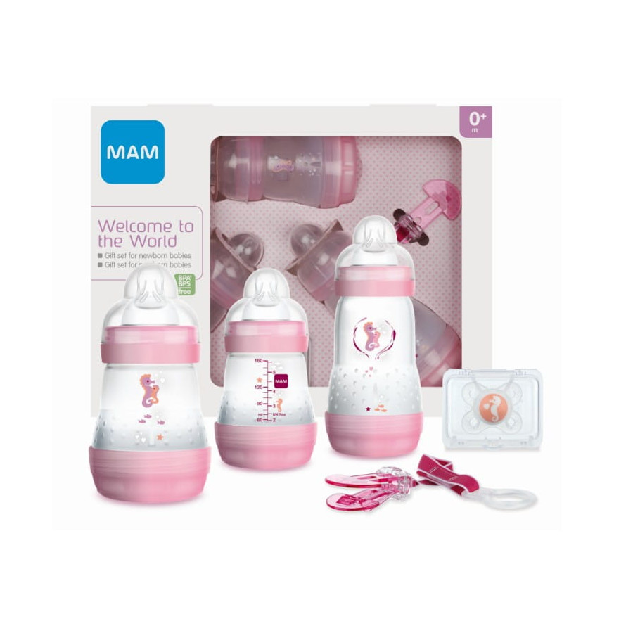 MAM Baby Zestaw Startowy do karmienia butelka antykolkowa