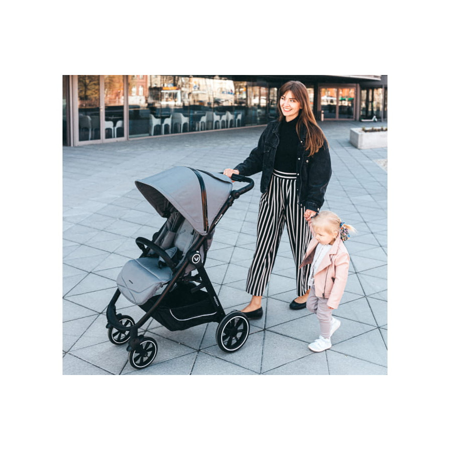 Muuvo Roox funkcjonalny wózek spacerowy Moody Blue