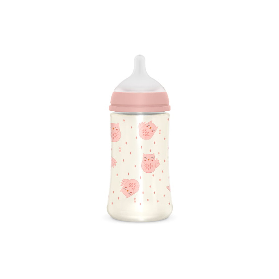 Suavinex Butelka antykolkowa SX PRO 270 ml smoczek M 3m+ Bonhomia