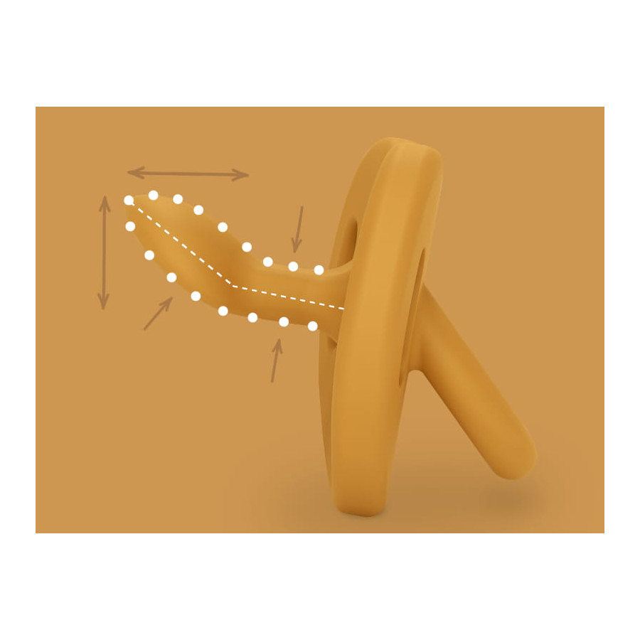 Suavinex Smoczek Silikonowy SX Pro Colour Essence 0-6m+ anatomiczny