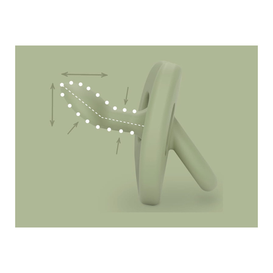 Suavinex Smoczek Silikonowy SX Pro Colour Essence 6-18m+ anatomiczny