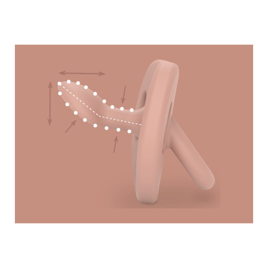 Suavinex Smoczek Silikonowy SX Pro Colour Essence 6-18m+ anatomiczny