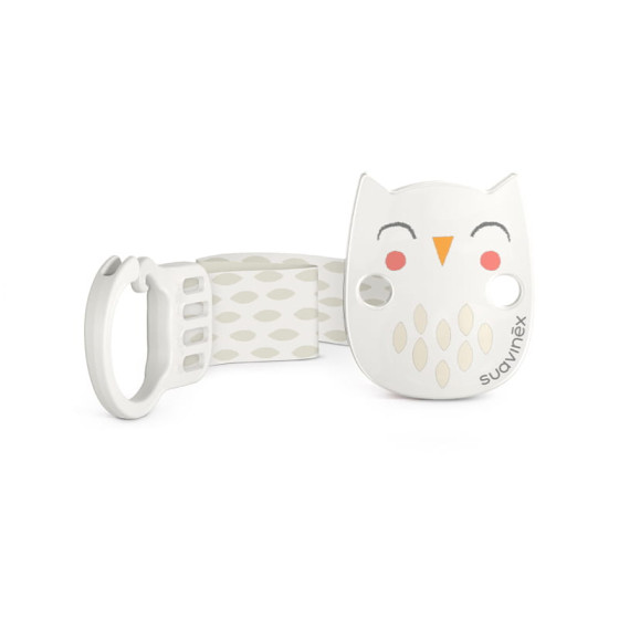 Suavinex Zestaw Podarunkowy smoczek klips etui pieluszka muślinowa Bonhomia