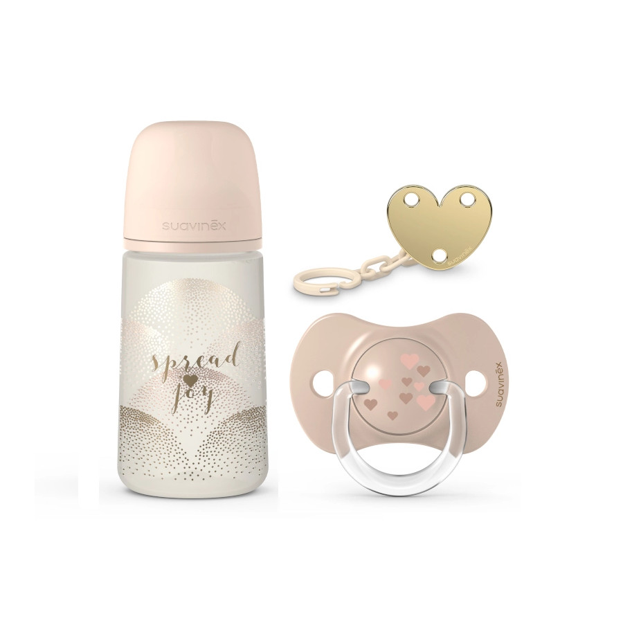 Suavinex Zestaw Startowy prezentowy SX Pro Butelka antykolkowa