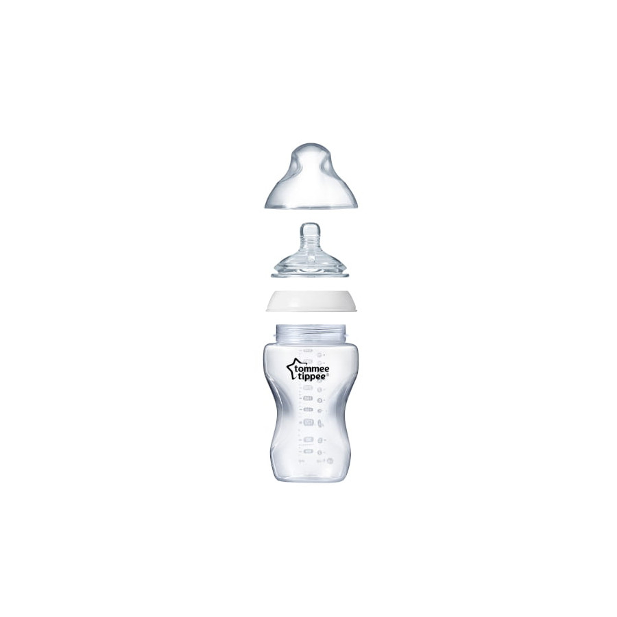 Tommee Tippee Butelka antykolkowa 340ml 3m+ średni przepływ