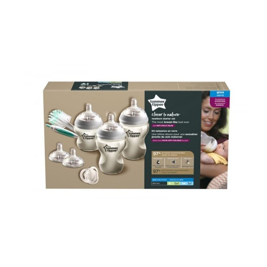 Tommee Tippee Butelka antykolkowa Zestaw startowy niemowlaka