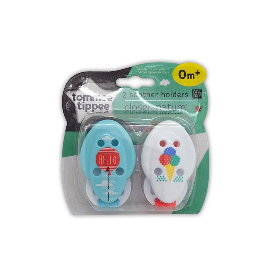 Tommee Tippee Klips Zawieszka do smoczka uspokajającego 2 sztuki