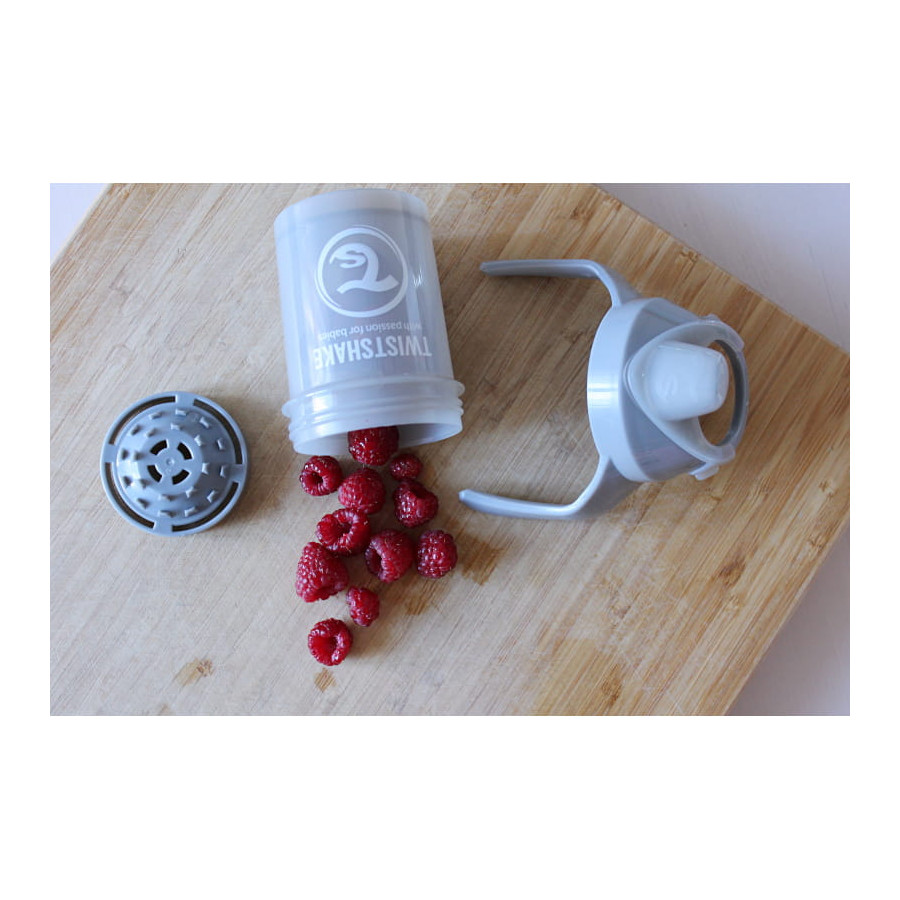 Twistshake Butelka Antykolkowa 330ml White