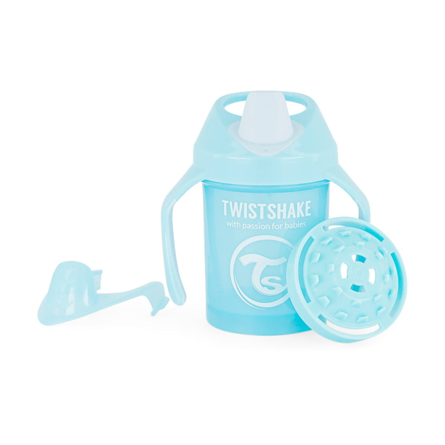Twistshake Kubek Niekapek Mini Cup 230 ml Pastel Blue