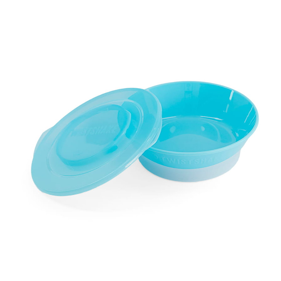Twistshake Miska z pokrywką do samodzielnego jedzenia