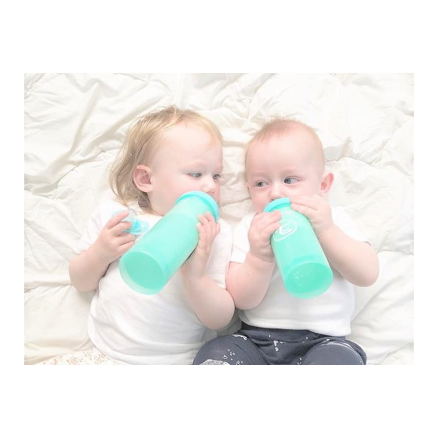 Twistshake Smoczek do butelki antykolkowy 0m XS wolny 2 sztuki