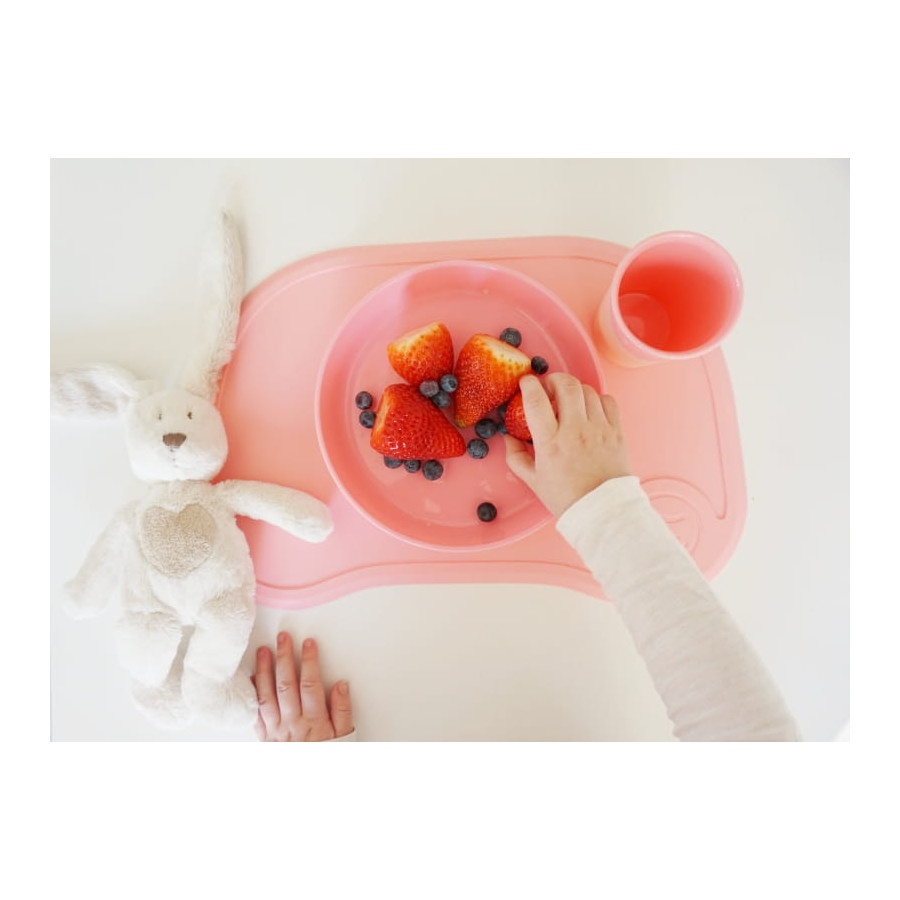 Twistshake Zestaw sztućce nóż widelec łyżka Pastel Pink