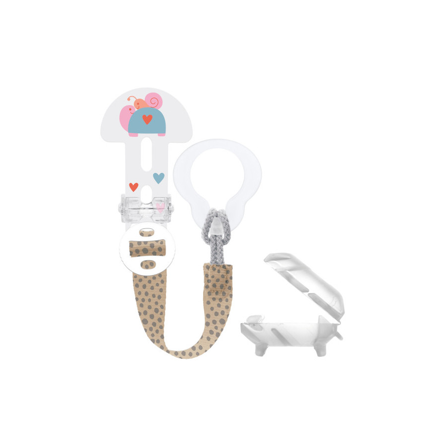 MAM Baby Zawieszka klips do smoczka uspokajającego Clip it!